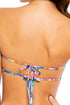 Luli Fama Water Blossoms Multiway Scrunched Cup Bandeau
